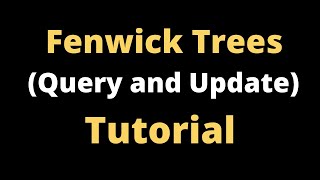 Fenwick Tree Tutorial  Foolwup problem from Codeforces  Check first comment before starting [upl. by Asilrac416]