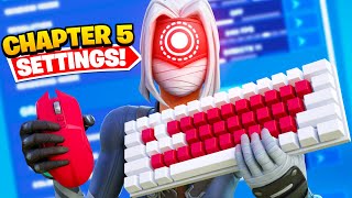 BEST Chapter 5 PC Keyboard amp Mouse Settings Sensitivity  Keybinds In Fortnite [upl. by Love]