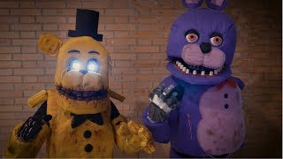 Golden Freddy amp Bonnie Cosplay Show  Five Nights at Freddys  Manga Alhaurín 2020 [upl. by Ultima]