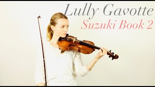 Lully Gavotte  Suzuki Book 2 [upl. by Annahpos861]