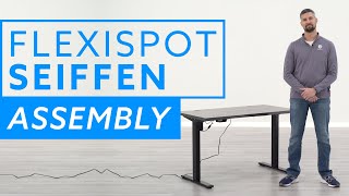 How To Flexispot Seiffen Standing Desk Assembly [upl. by Philoo931]