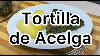 TORTILLA DE ACELGA [upl. by Refiffej668]