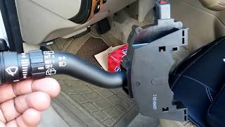 2000 Ford Expedition turn signal  Wiper switch replacement [upl. by Dibbrun]