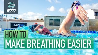 How To Make Swim Breathing Easier  Freestyle Swimming Technique Tips [upl. by Llennol]