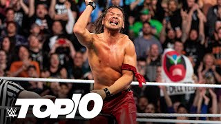 Shinsuke Nakamura’s greatest moments WWE Top 10 Jan 24 2021 [upl. by Brigid]