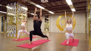 50 Minute Everyday Vinyasa Flow Yoga Class  Yoga For Beginner  Yograja [upl. by Anaejer]