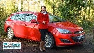 Vauxhall Astra estate review  CarBuyer [upl. by Lsiel]