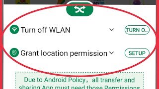 Xender  How To Solve Grant Permission Problem in Xender Application [upl. by Aerdnwahs]