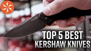 The Top 5 Best Kershaw Knives Available at KnifeCentercom [upl. by Sihonn964]