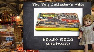 ROCO HOn30 Minitrains  HO scale on N scale track [upl. by Annawek]