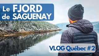 Le FJORD de SAGUENAY  CABANE au CANADA  Vlog Québec 2 [upl. by Aihsekat]