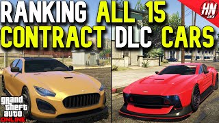 Ranking ALL 15 Contract DLC Vehicles In GTA Online [upl. by Linn]