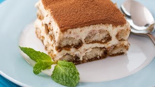 How to Make Tiramisu  Authentic Tiramisu Recipe  No Bake Dessert [upl. by Nrobyalc773]