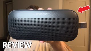 Bose SoundLink Flex Bluetooth Speaker  Full Review [upl. by Atirma759]