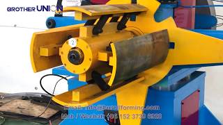 How to Operate Roll Forming Machine  01 Uncoiler Operation [upl. by Philana]