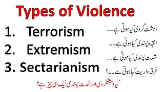 What are the Terrorism and Extremism and Sectarianism [upl. by Ertnod]