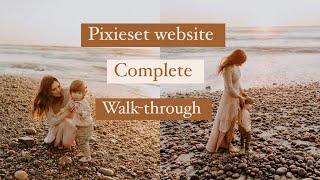 Pixieset website  galleries walkthrough [upl. by Nylirej818]