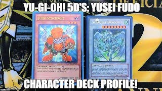 YuGiOh Deck Profile Yusei Fudo Character Deck [upl. by Dhumma]