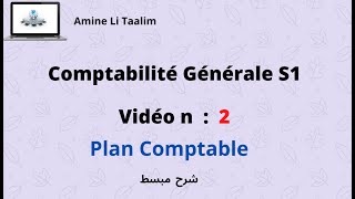 Comptabilité Générale S1  Plan Comptable [upl. by Xel]