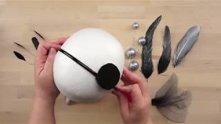 DIY Feather Fascinator Headbands The Feather Place [upl. by Oconnor]