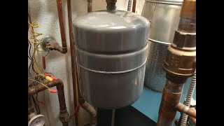 Checking Your Residential Boiler Part 2 Expansion Tanks [upl. by Enomor299]