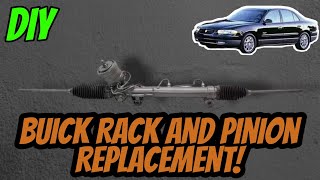 Power Steering Rack Replacement  Buick Rack and Pinion Removal [upl. by Ynna]