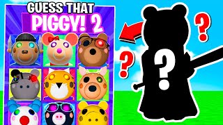 ROBLOX PIGGY GUESS THAT PIGGY CHARACTER 2 [upl. by Novel47]