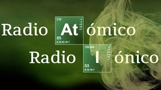 RADIOS ATÓMICOS E IÓNICOS  Química Básica [upl. by Naryk]