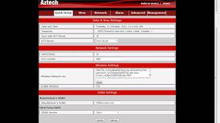 Setting Up Aztech WirelessN IP Camera WIPC302 [upl. by Selemas]