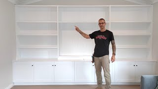 How to built in TV wall unit [upl. by Akilat]