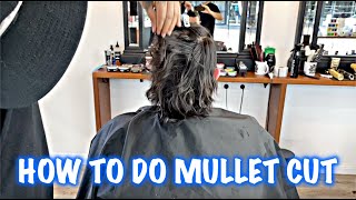 Aussie cool cut  How to do mullet [upl. by Franciskus]