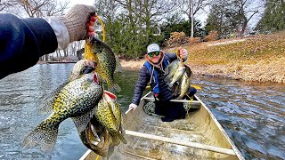 Lake Minnetonka Canoe Crappie FishingSpring 2024 [upl. by Brok]