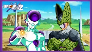 FRIEZA FIGHTS PERFECT CELL IN XENOVERSE 2 [upl. by Ydroj]