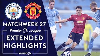 Manchester City v Manchester United  PREMIER LEAGUE HIGHLIGHTS  372021  NBC Sports [upl. by Mcgurn961]