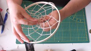 tuto DIY fabrication capteur de rêve dreamcatcher  partie 1 [upl. by Fleur]