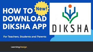 New DIKSHA App  How to Download DIKSHA App  July 2019  Latest DIKSHA App [upl. by Manley487]