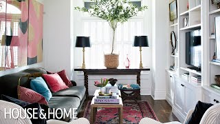 Interior Design — How To Cosy Up A Small LivingDining Room [upl. by Karon]