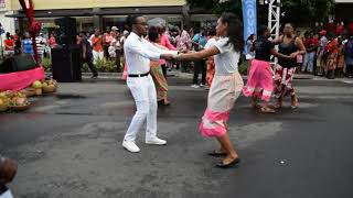 Traditional Dances of Saint Lucia Lakonmèt [upl. by Einimod]