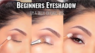 HOW TO APPLY EYESHADOW FOR BEGINNERS  MUST SEE [upl. by Aneleiram]