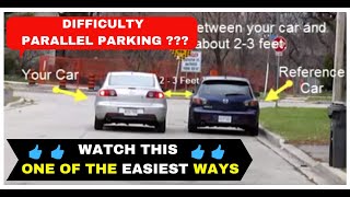 PARALLEL PARKING Easy and Simple  Method 1  How to do Parallel Parking  Toronto Drivers [upl. by Ciccia]