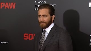 Jake Gyllenhaal Reacts to GMA Playing Taylor Swifts Bad Blood During His Interview [upl. by Ysak]