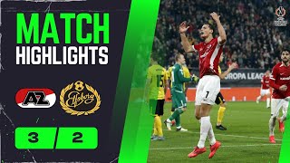 AZ Alkmaar 32 Elfsborg Comeback Thriller  UEFA Europa League [upl. by Seessel675]