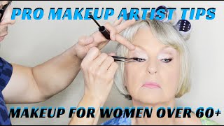 How to do Makeup on Women over 60 Makeup Tutorial  mathias4makeup [upl. by Lihp270]