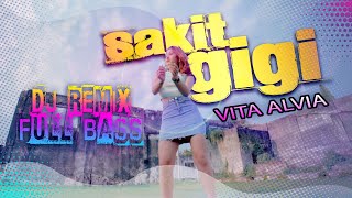 DJ SAKIT GIGI  VITA ALVIA  Remix Version Official Music Video [upl. by Feerahs]