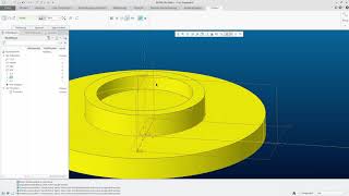 Drehkörper erzeugen Drehen  Creo Tutorial 10  OUB CAMPUS [upl. by Lazos]