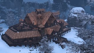 HOW TO BUILD A FUNCTIONAL VIKING HOUSE  CONAN EXILES [upl. by Aryajay]