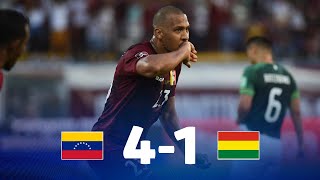 Eliminatorias  Venezuela 41 Bolivia  Fecha 15 [upl. by Maria]