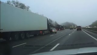 Britains worst car crashes caught on camera [upl. by Brunhild671]