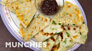 How To Make Scallion Pancakes [upl. by Ardeen]