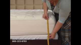 How To Measure Your Bed For A Fitted Sheet [upl. by Aicemed]